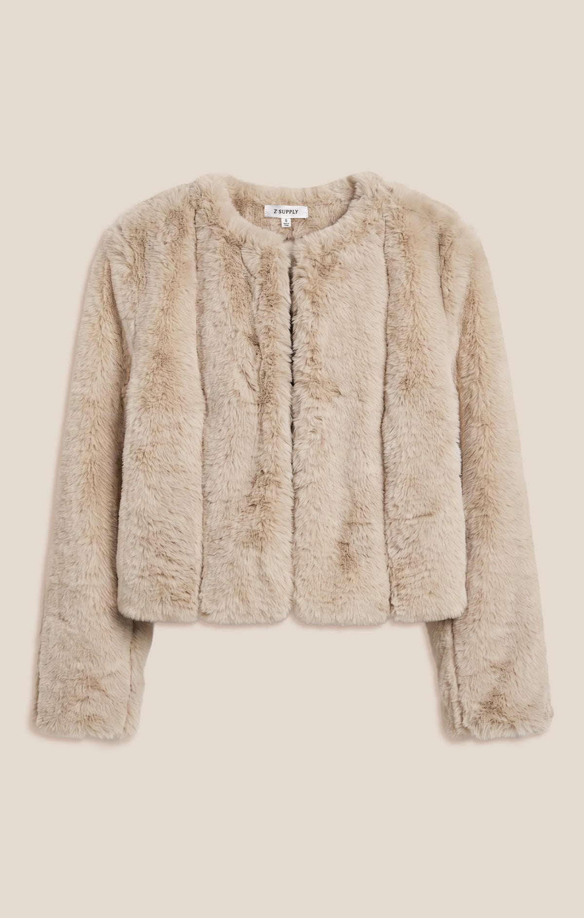 WOODLAND FAUX FUR JACKET