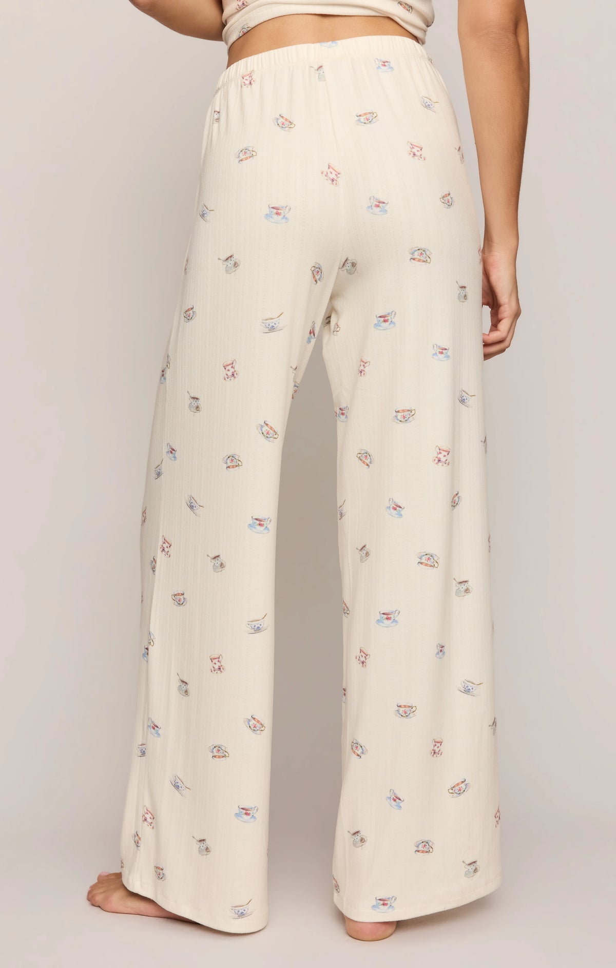 TEA TIME SILKY POINTELLE PANT