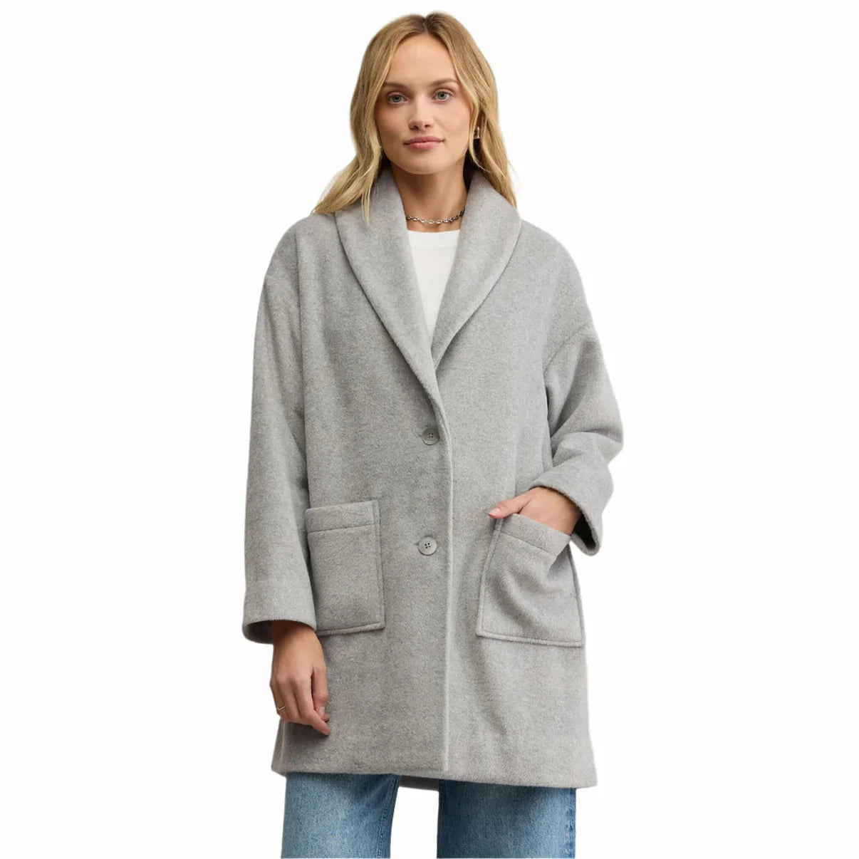Lennon Heathered Coat
