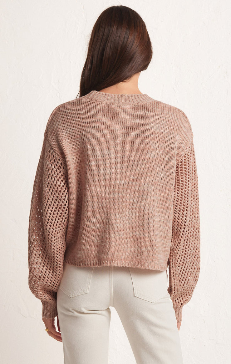 BLUSHING LOVE SWEATER