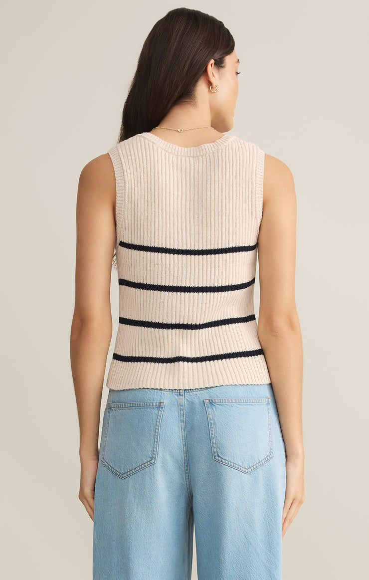 SYCAMORE STRIPE SWEATER VEST