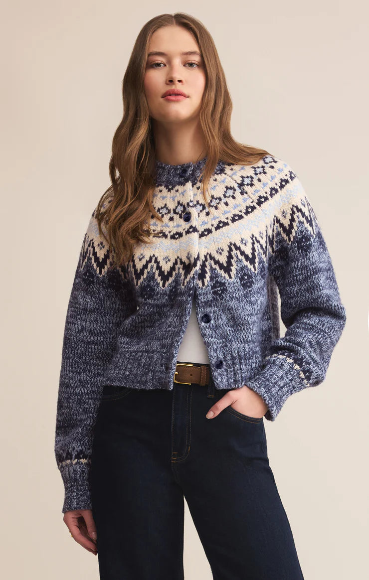 NORTH SEA FAIR ISLE CARDIGAN