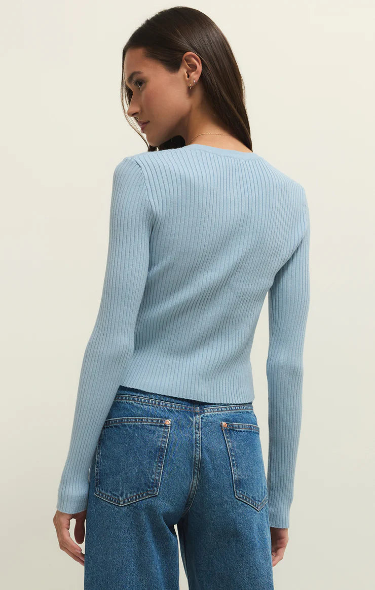 PATRICE RIB CARDIGAN