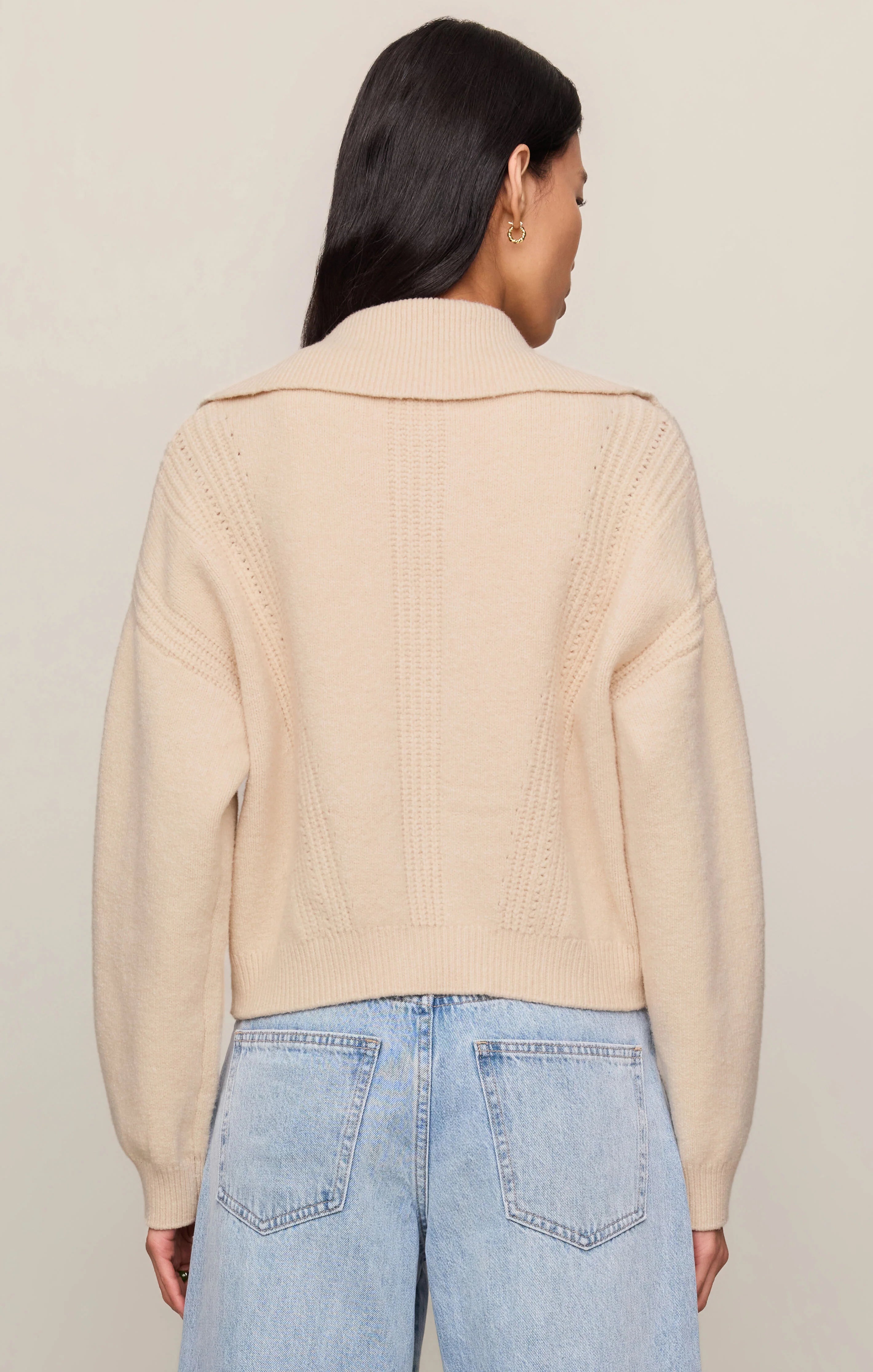 SILVERLAKE ZIP CARDIGAN