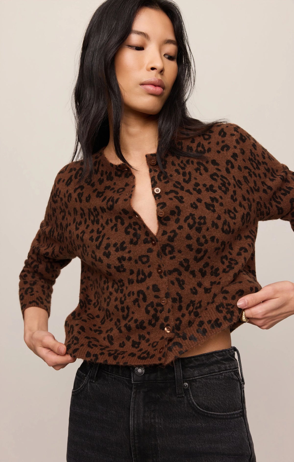 MEDINA LEOPARD CARDIGAN