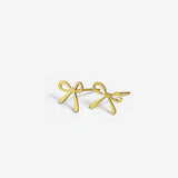 Alice Brass  Holiday Post Earrings 18K