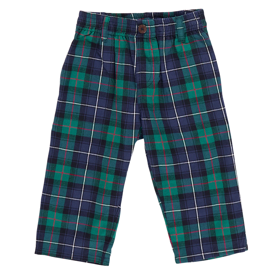 Jackson Pant- Green Tartan