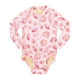 Girls Arden Suit - Pink Sea Shells