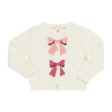Baby Girls Maude Sweater - Cream Bows