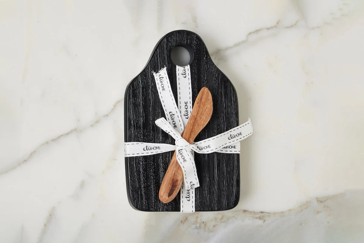 Dutch Cheese Board with Spreader, Small