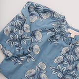 Ava and Theodore Blue Floral Outfit