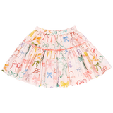 Maribelle Skirt - Watercolor Bows