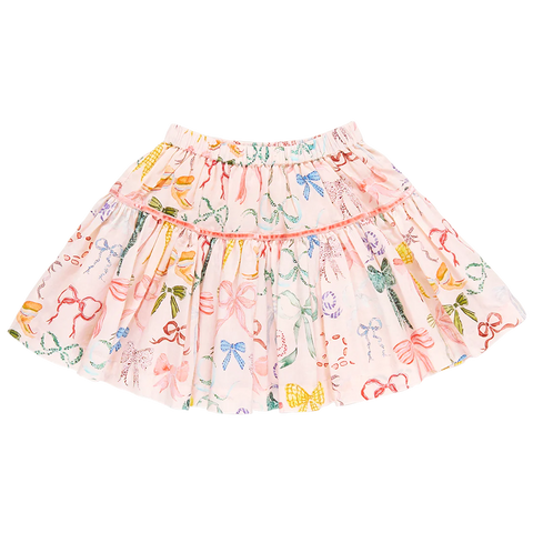 Maribelle Skirt - Watercolor Bows