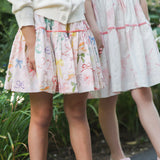 Maribelle Skirt - Watercolor Bows