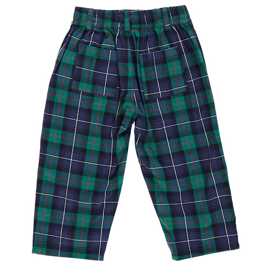 Jackson Pant- Green Tartan