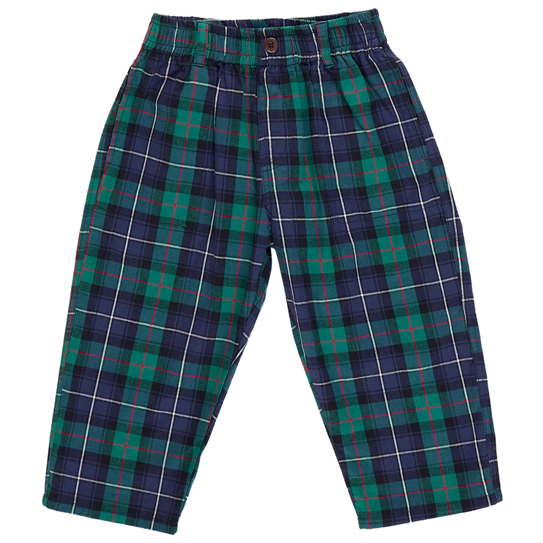 Jackson Pant- Green Tartan