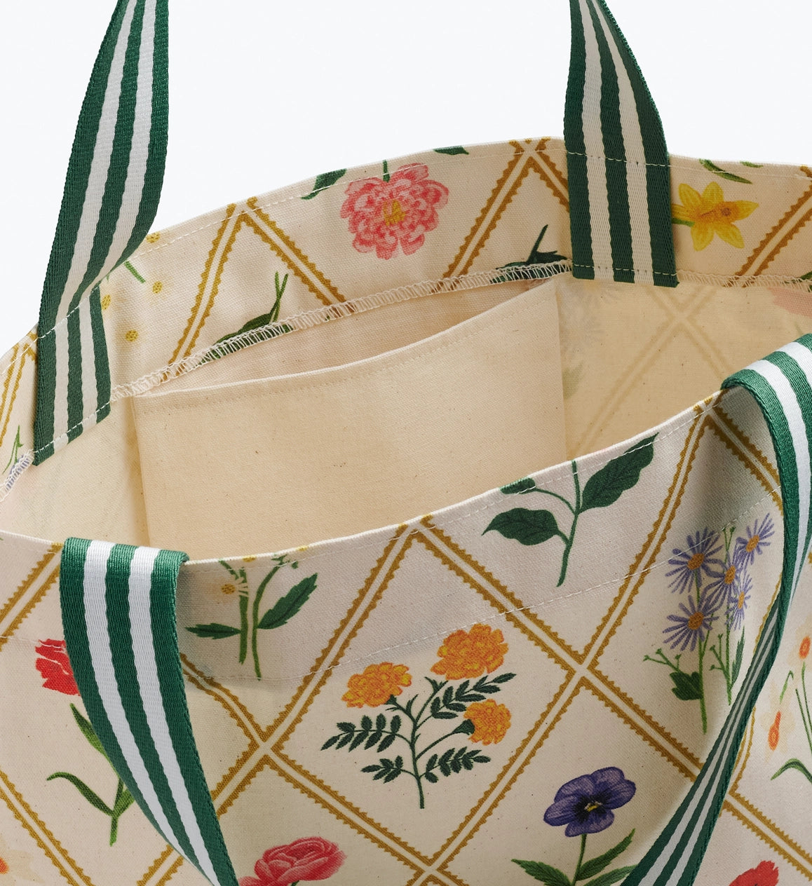 East West Canvas Tote Bag
