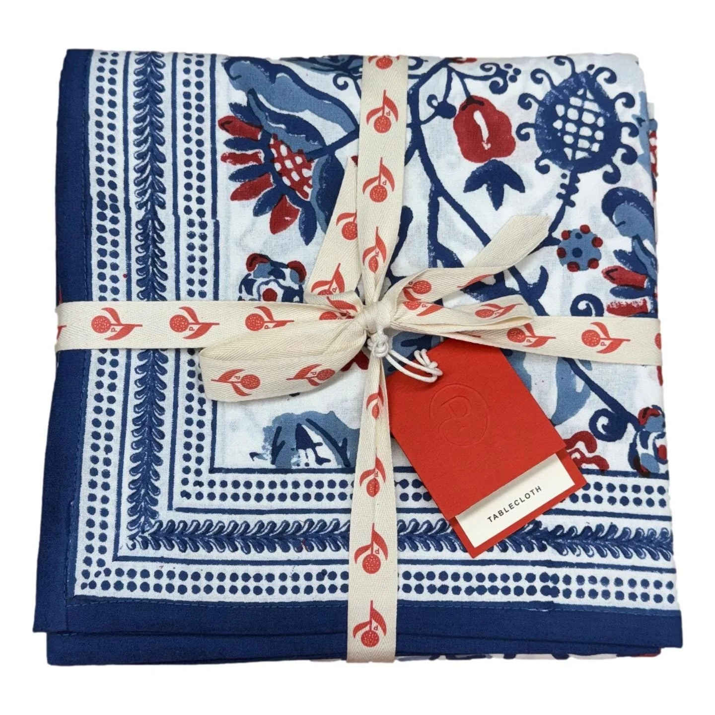 Con Con Red & Blue Tablecloth