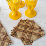 Autumn Plaid Napkins