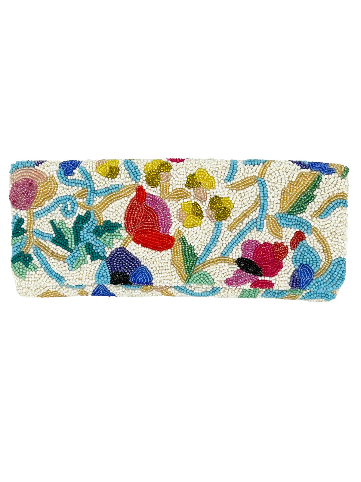 BEADED CLUTCH- ZINNIA MULTI