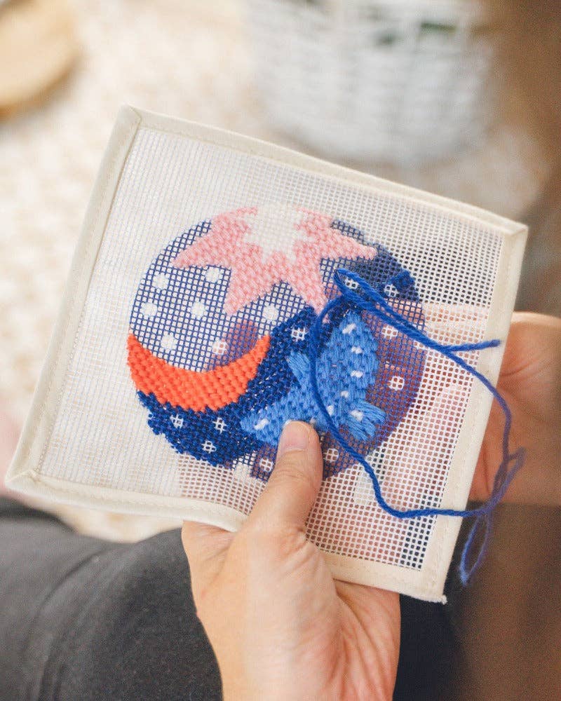 Christmas Night Needlepoint Ornament Kit