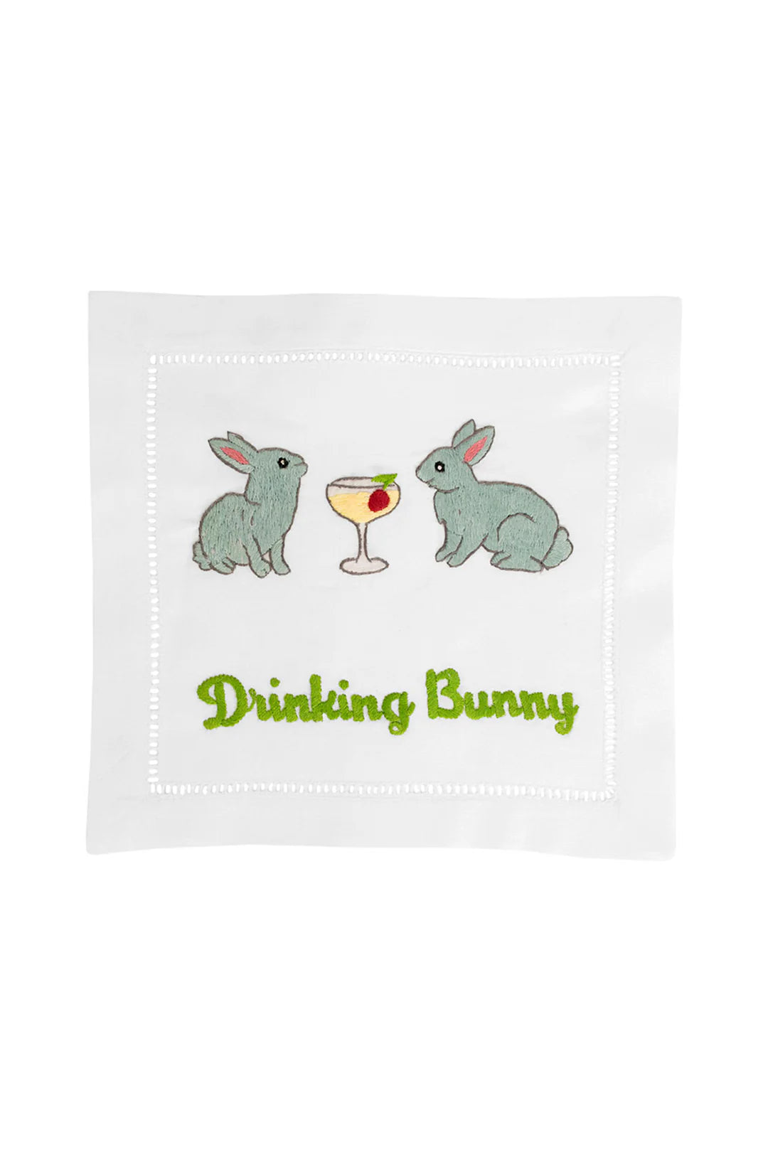 Drinking Bunny Cocktail Napkin