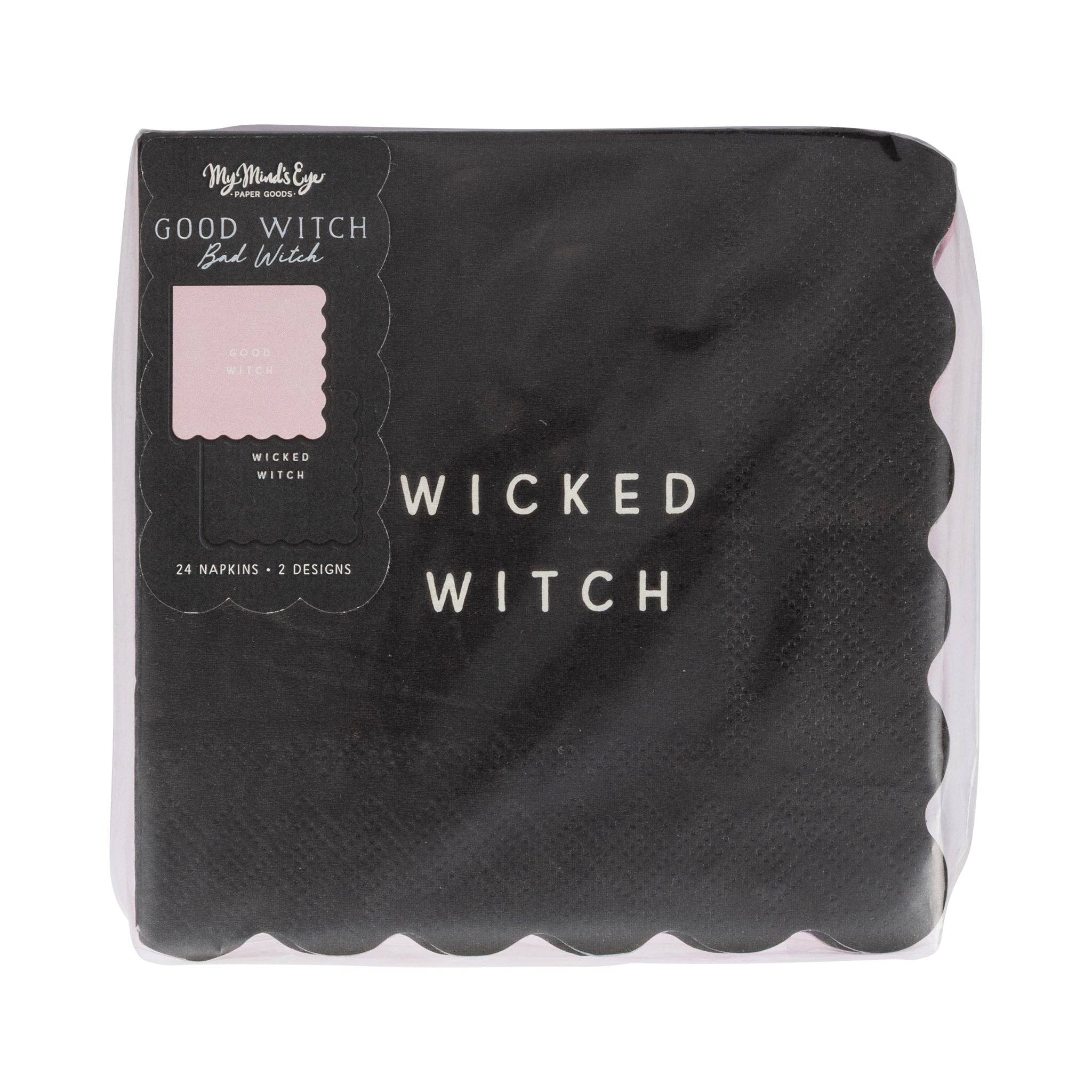 GBW1239 - Good Witch Bad Witch Cocktail Napkin Set
