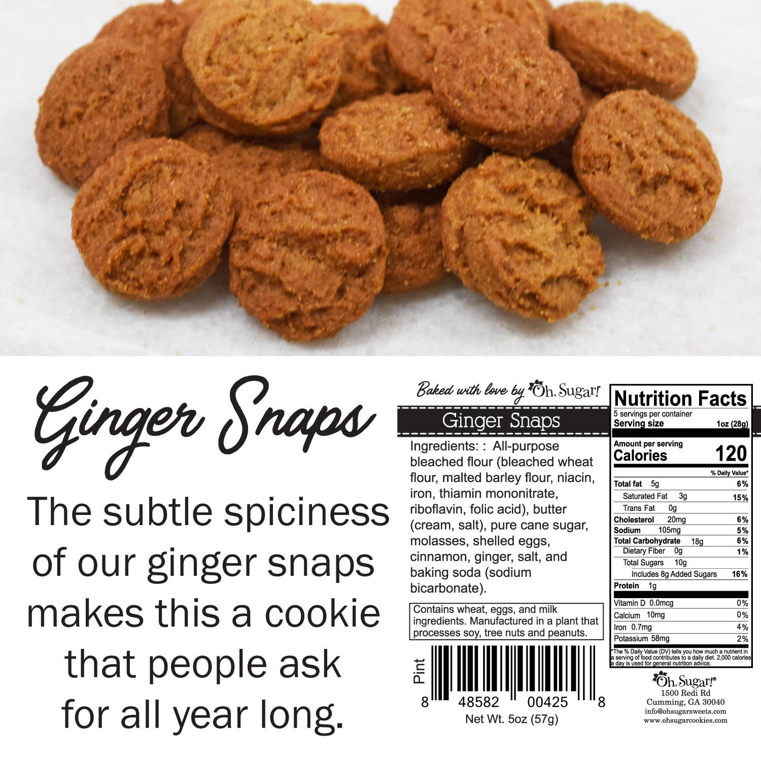 Cookies - Hanukkah Asst. - Pint Jars