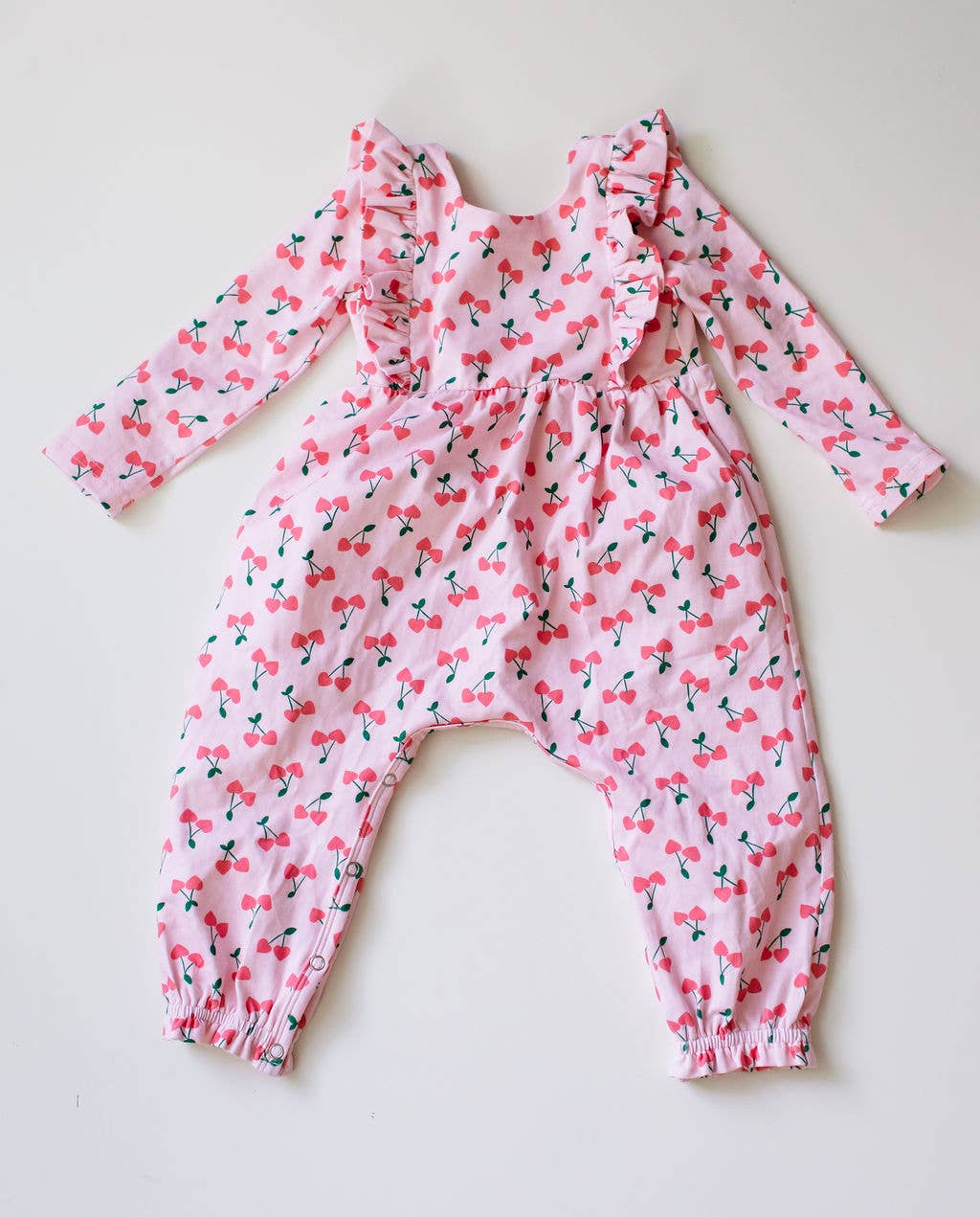 Mabel Romper in Cherries