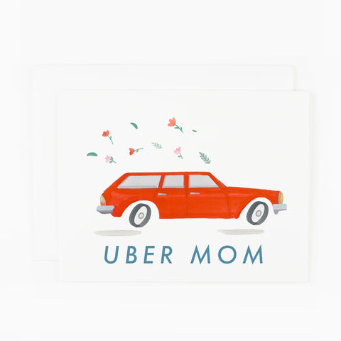 Uber Mom Greeting Card