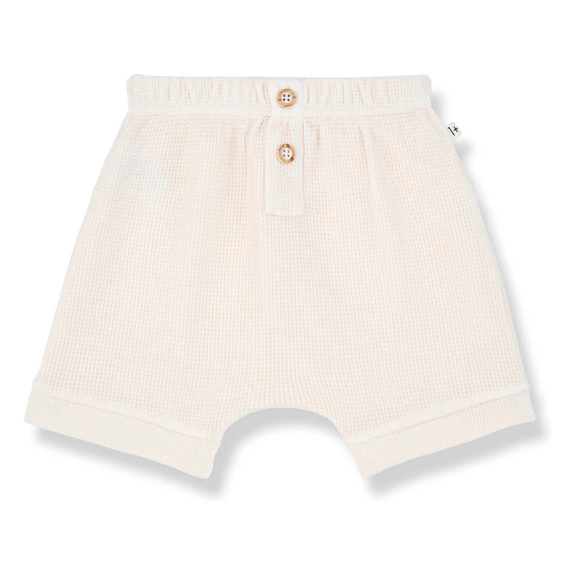 Sime Waffle Short | Ecru