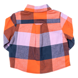 Jack Shirt - Navy Orange Check