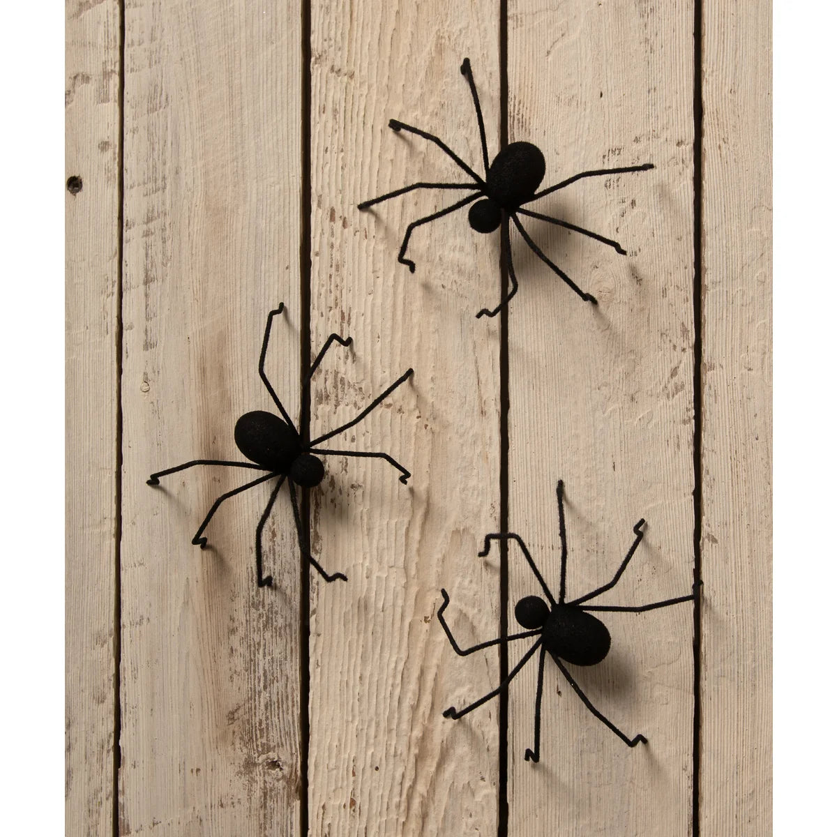 Black Flocked Creepy Crawler