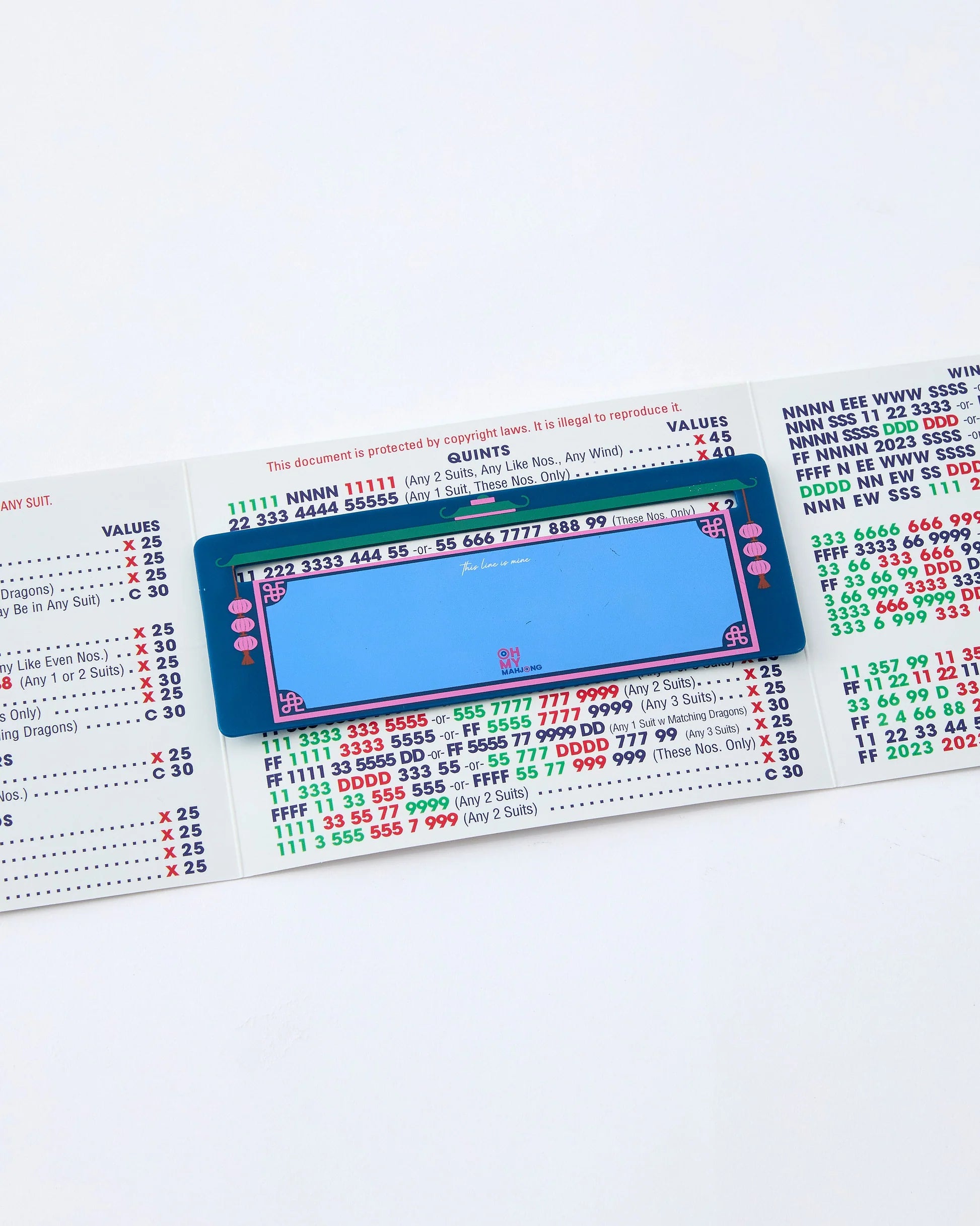 Line Finder for Mahjong