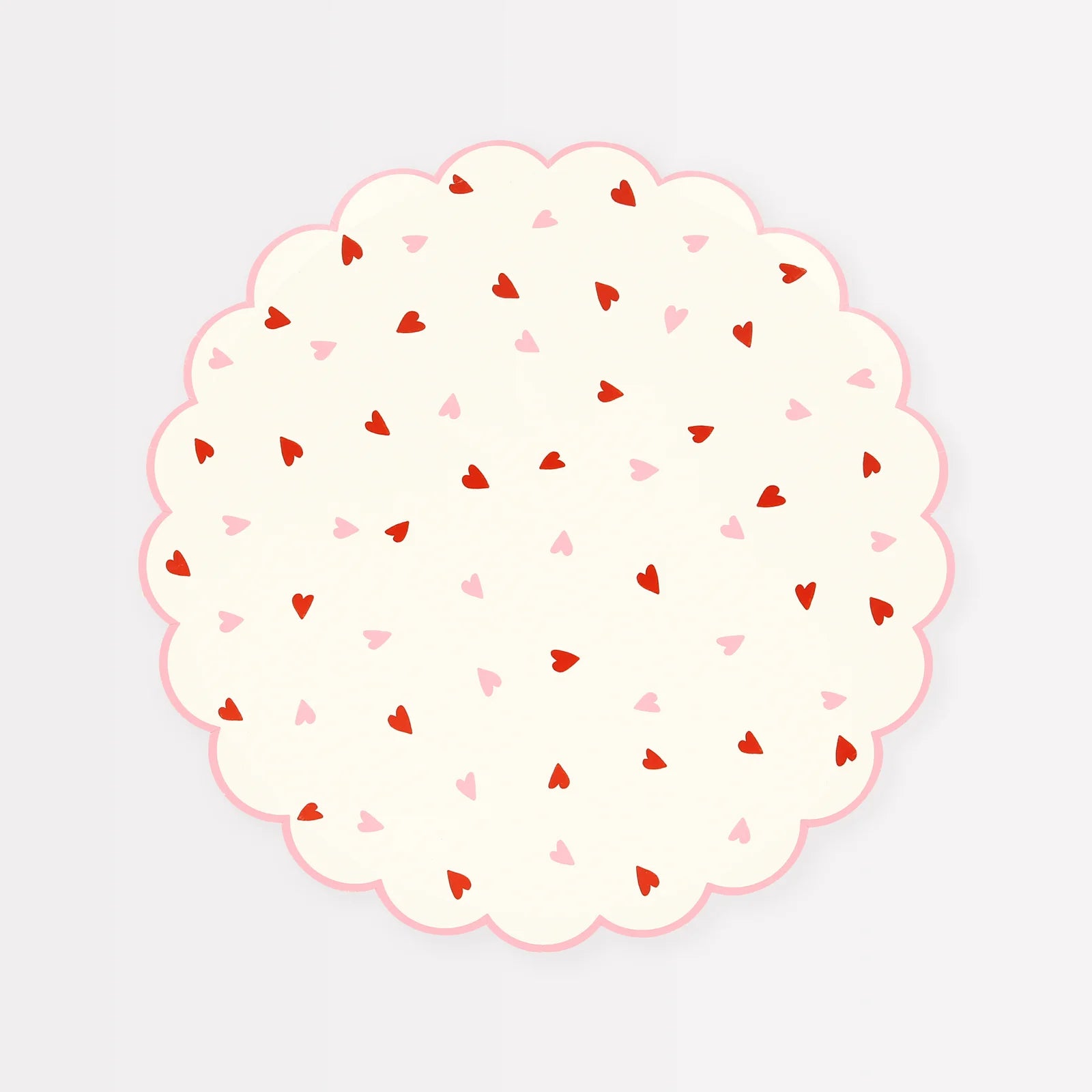 Heart Pattern Side Plate