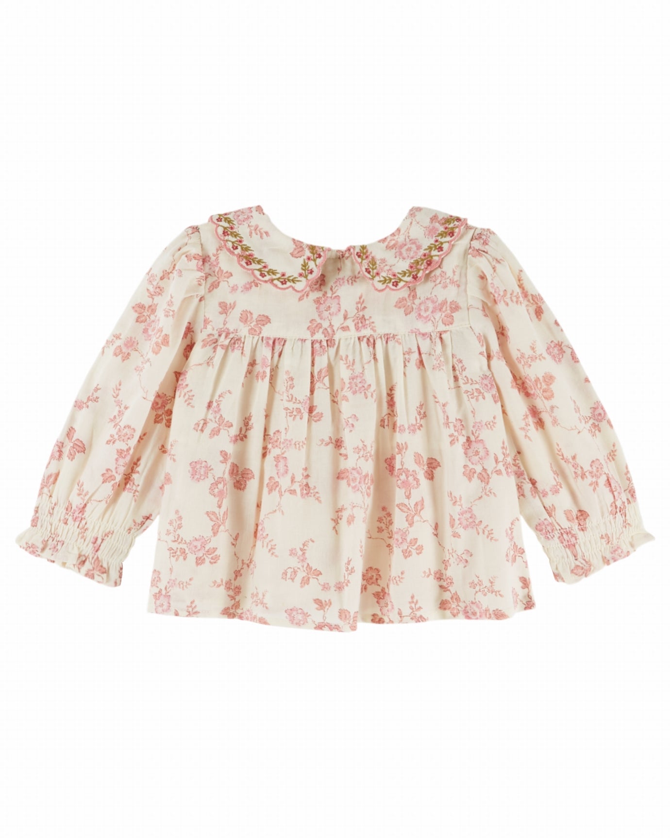 ROSALIE SMOCKED BLOUSE
