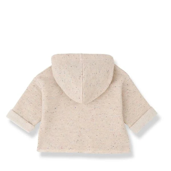 BERNARD BOTONATO FLEECE SWEATER - RICE