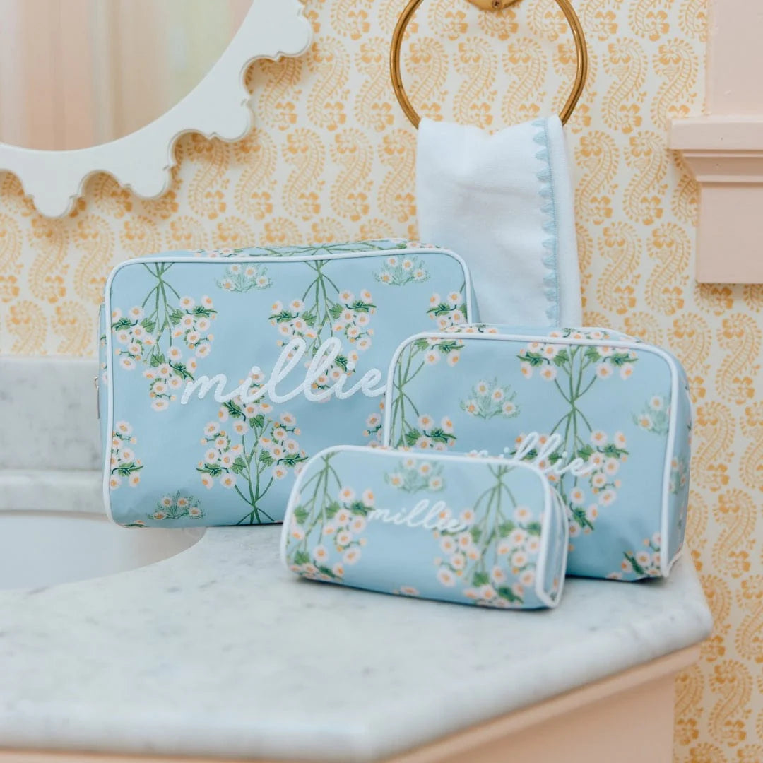 Lulie Wallace x Weezie Patterned Toiletry Bag