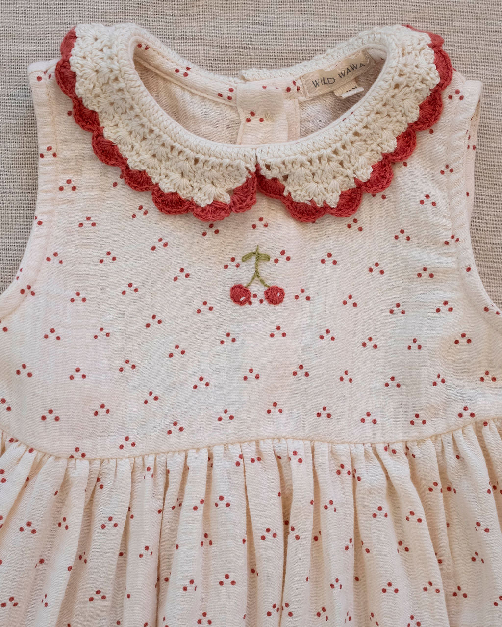 Crochet Collar Dress