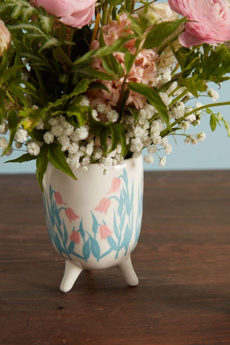 FLOR FOOTED Planter