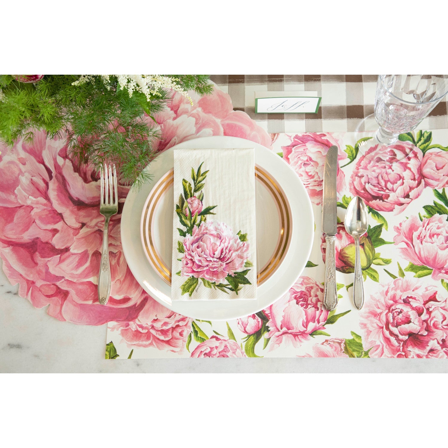 Peony Napkins