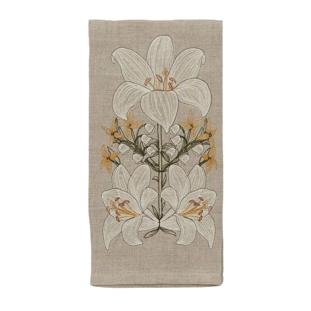 Spring Linen Towel (more patterns)