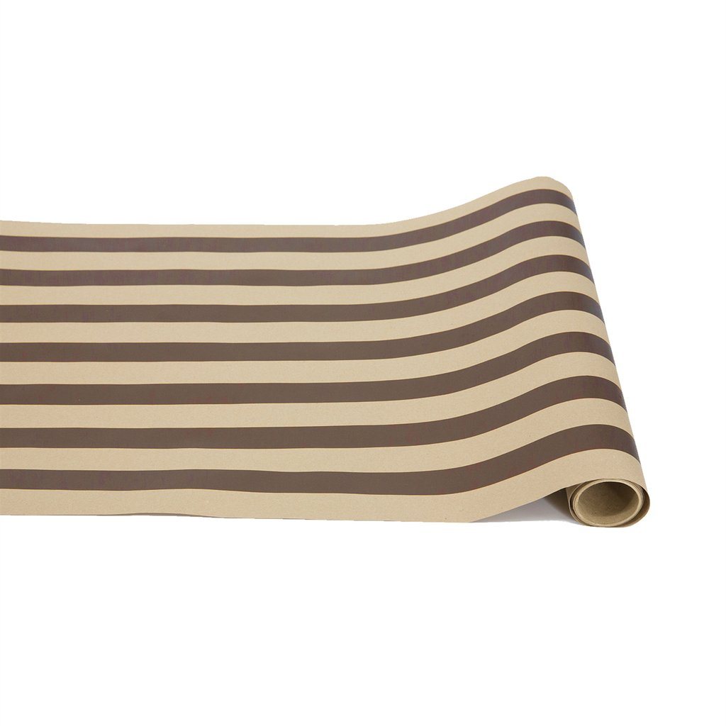Home Decor - Kraft Brown Classic Stripe Runner