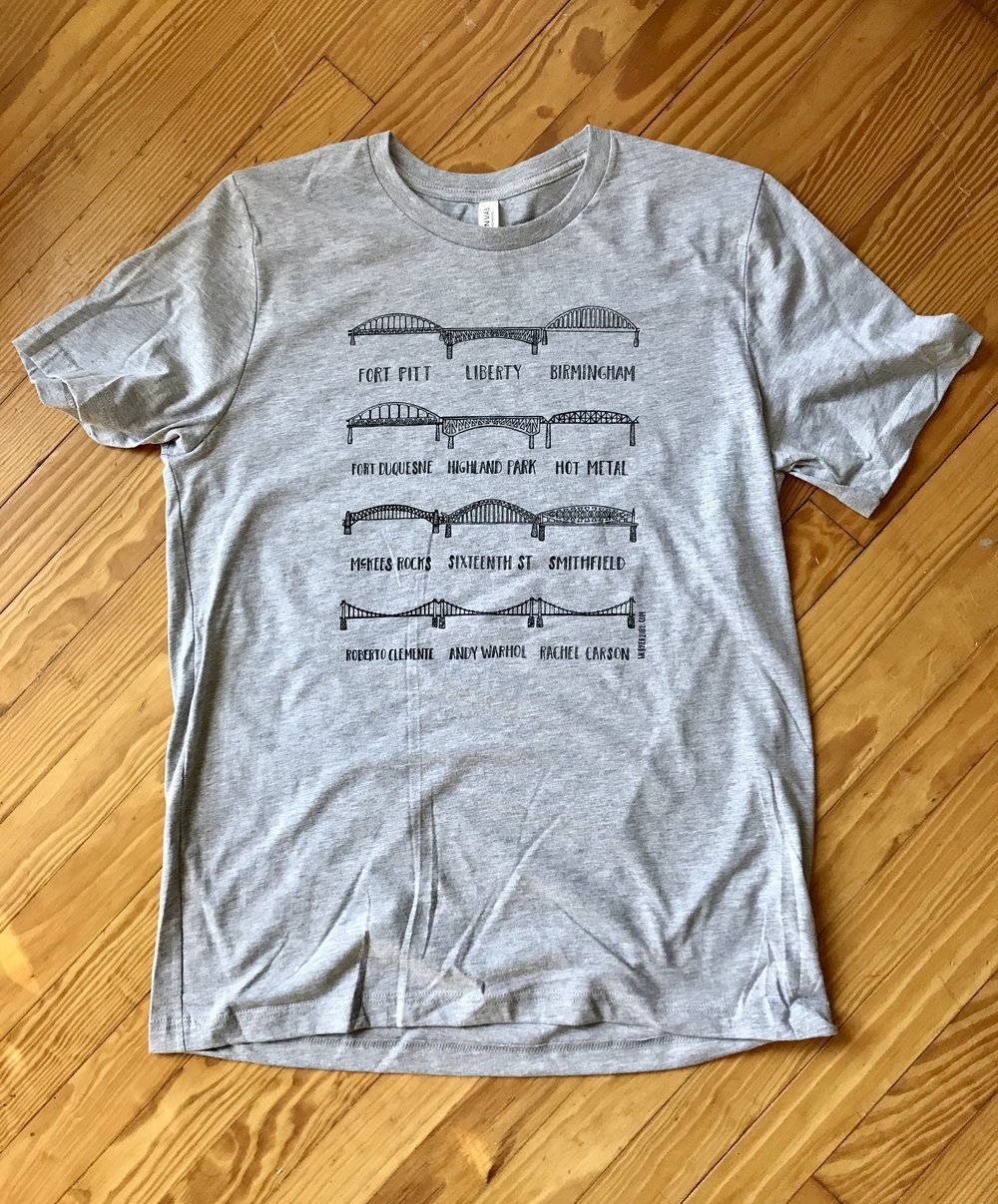 Pittsburgh Tee - City Of Bridges Tee