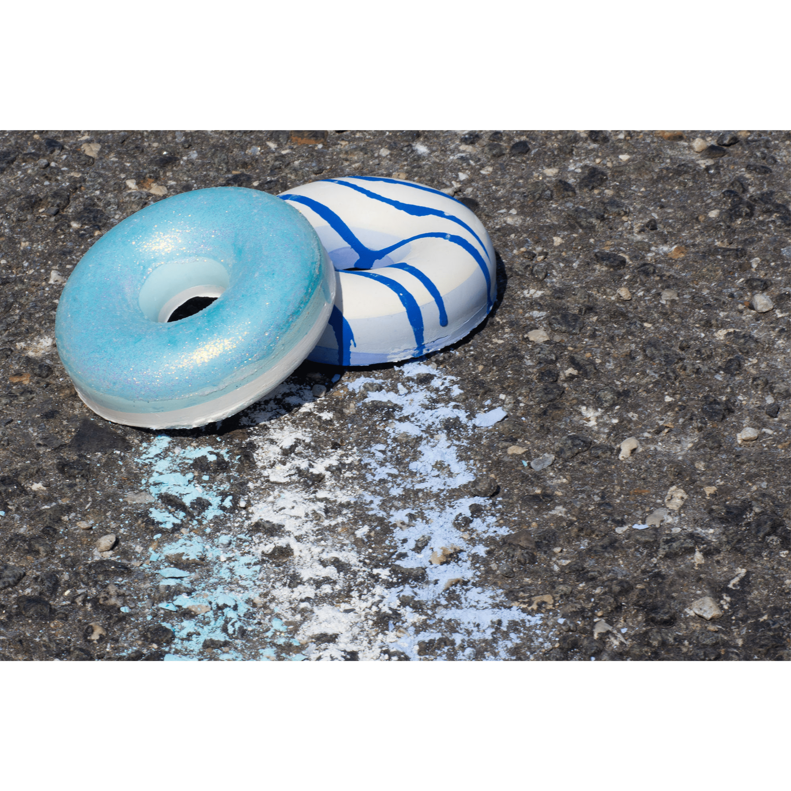 WINTER WONDERLAND DONUTS | HANDMADE SIDEWALK CHALK