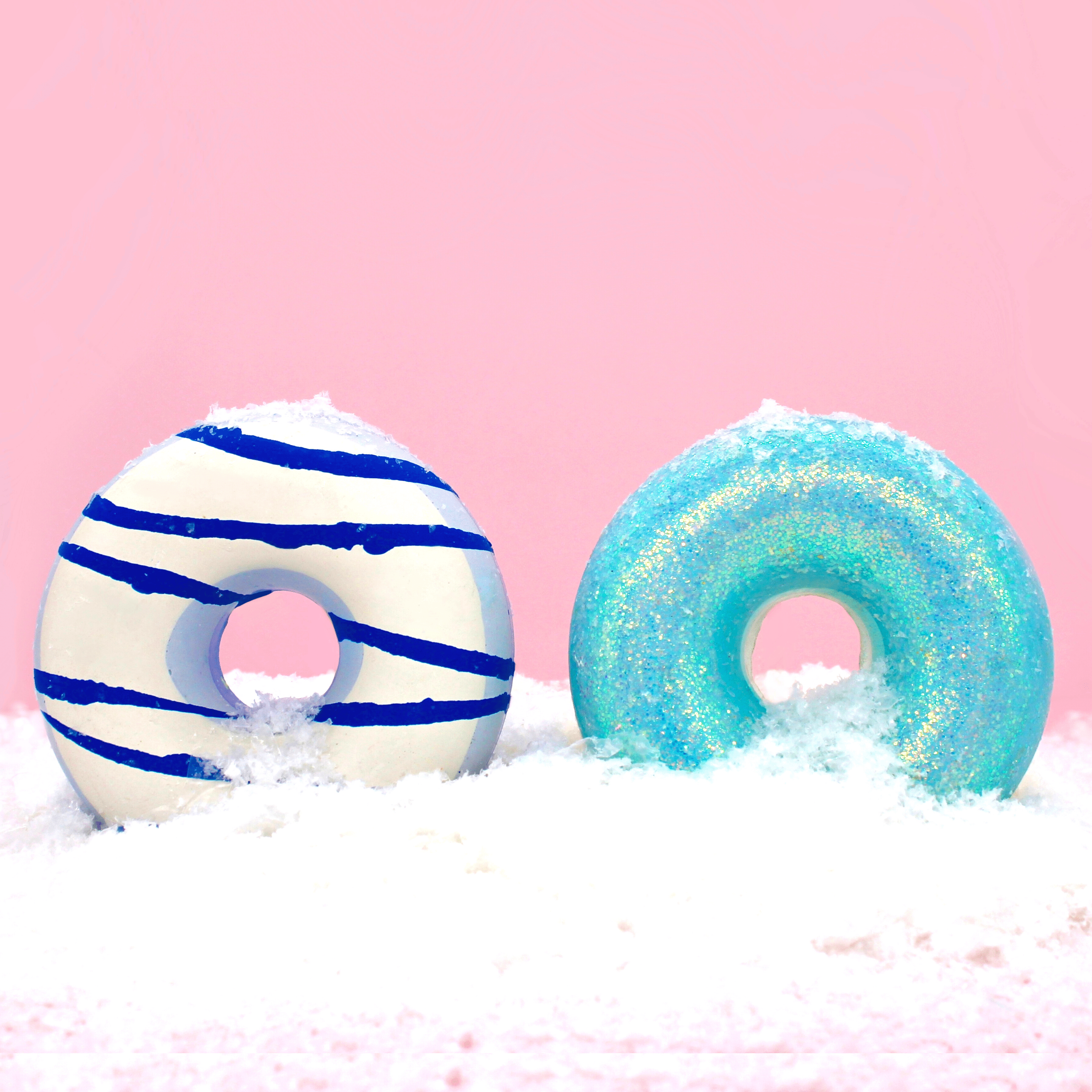 WINTER WONDERLAND DONUTS | HANDMADE SIDEWALK CHALK